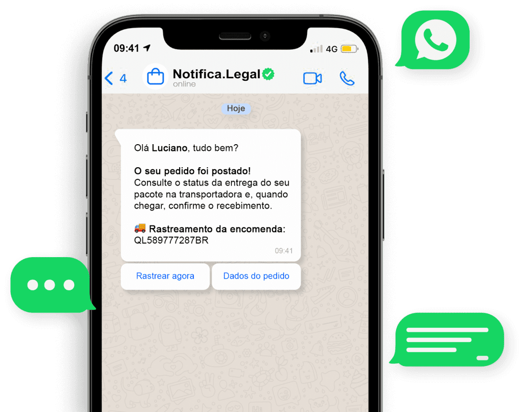 exemplo de rastreio com notifica.legal